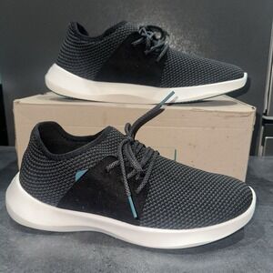 Vessi Everyday Classic Waterproof Sneakers Mens Size 10 Midnight Black EUC